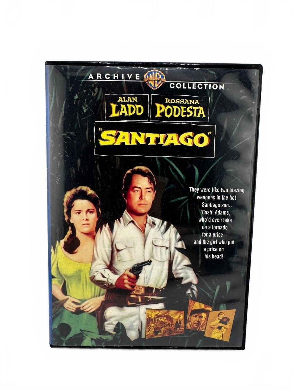 Santiago DVD Warner Bros Archive Collection Vintage 1950s Adventure Film